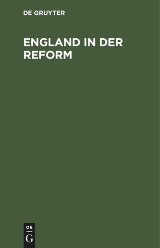 ﻿انگلستان در اصلاحات