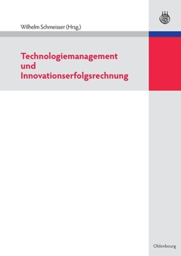 ﻿Technologiemanagement und Innovationserfolgsrechnung