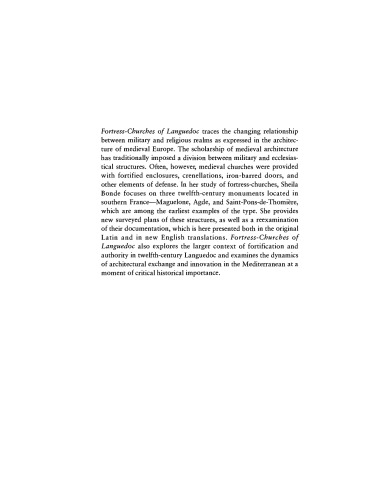قلعه-کلیساهای لانگدوک: معماری، مذهب و نزاع در قرون وسطی