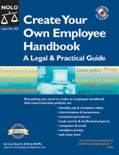 کتابچه راهنمای کارمندان خود را ایجاد کنید: یک راهنمای قانونی و عملی