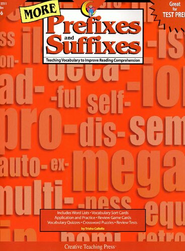 ﻿پیشوندها و پسوندهای بیشتر Gr. 4-6