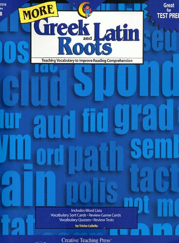 ﻿آموزش خلاق کتاب ریشه های یونانی و لاتین بیشتر