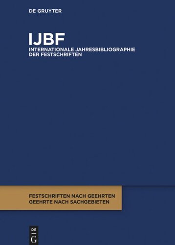 IJBF: Jahrgang 41 2020