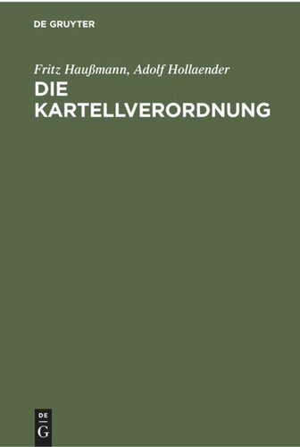 ﻿فرمان کارتل: فرمان علیه سوء استفاده از قدرت اقتصادی از 2 نوامبر 1923