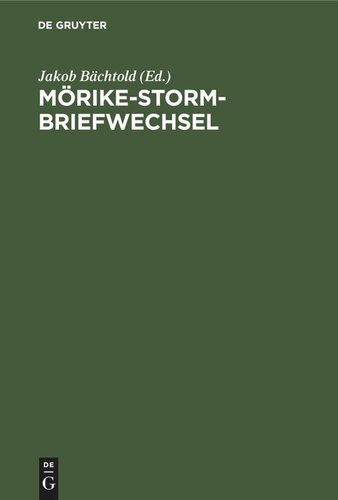 ﻿مکاتبات موریک - استورم