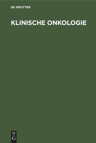 ﻿انکولوژی بالینی: راهنمای دانشجویان و پزشکان