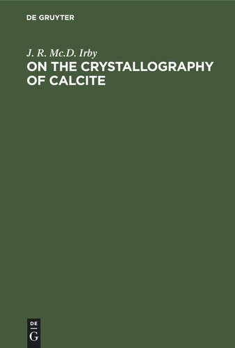 ﻿در مورد کریستالوگرافی کلسیت