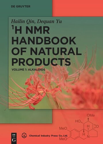 ﻿¹H NMR Handbook of Natural Products: Volume 1 Alkaloids