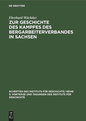 ﻿درباره تاریخ مبارزه انجمن معدنچیان در زاکسن