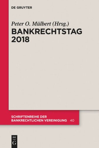﻿Bankrechtag 2018
