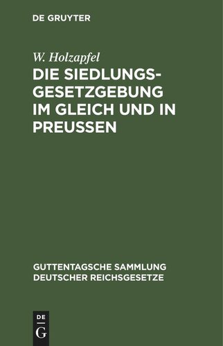 ﻿قانون حل و فصل در همان و در پروس