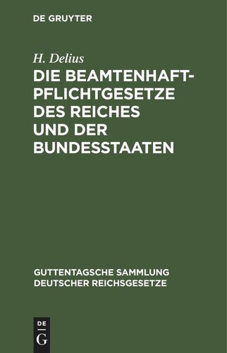 ﻿قوانین مسئولیت کارمندان دولت امپراتوری و ایالت ها