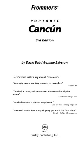 ﻿Cancun قابل حمل Frommer