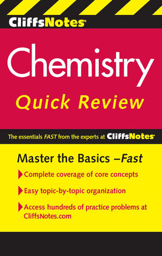 ﻿بررسی سریع Cliffsnotes Chemistry، ویرایش دوم