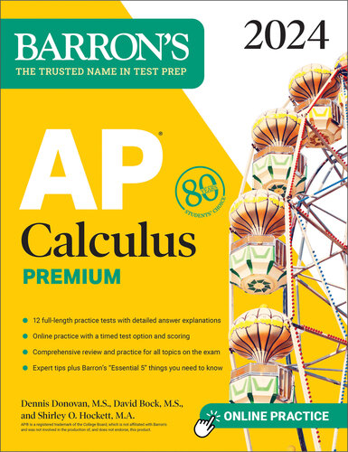 ﻿AP Calculus Premium، 2024: 12 تست تمرینی بررسی جامع تمرین آنلاین