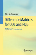 ﻿ماتریس های تفاوت برای ODE و PDE: یک همراه MATLAB