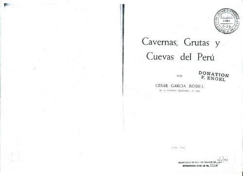 ﻿غارها، غارها و غارهای پرو