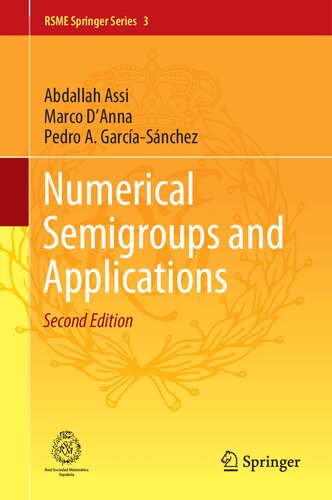 ﻿نیمه گروه های عددی و برنامه های کاربردی (RSME Springer Series, 3)