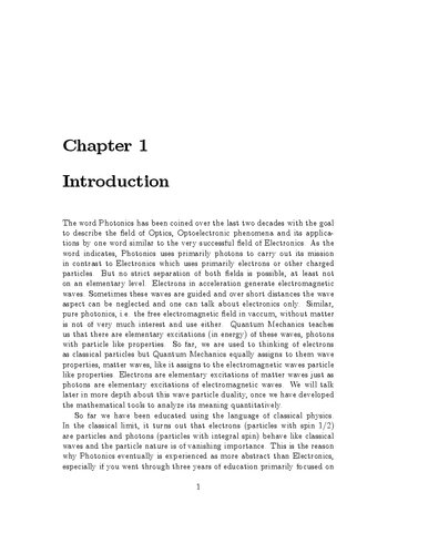 ﻿مبانی فوتونیک: الکترونیک کوانتومی: یادداشت های سخنرانی
