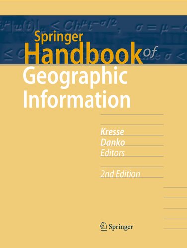 Springer Handbook of Geographic Information