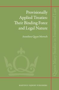 ﻿معاهدات اجرایی موقت: نیروی الزام آور و ماهیت قانونی آنها