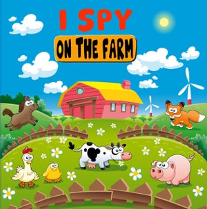 ﻿I Spy On the Farm: Fun Guessing Picture Game for Kids 3-6 ساله| کتاب فعالیت های تعاملی الفبا برای کودکان