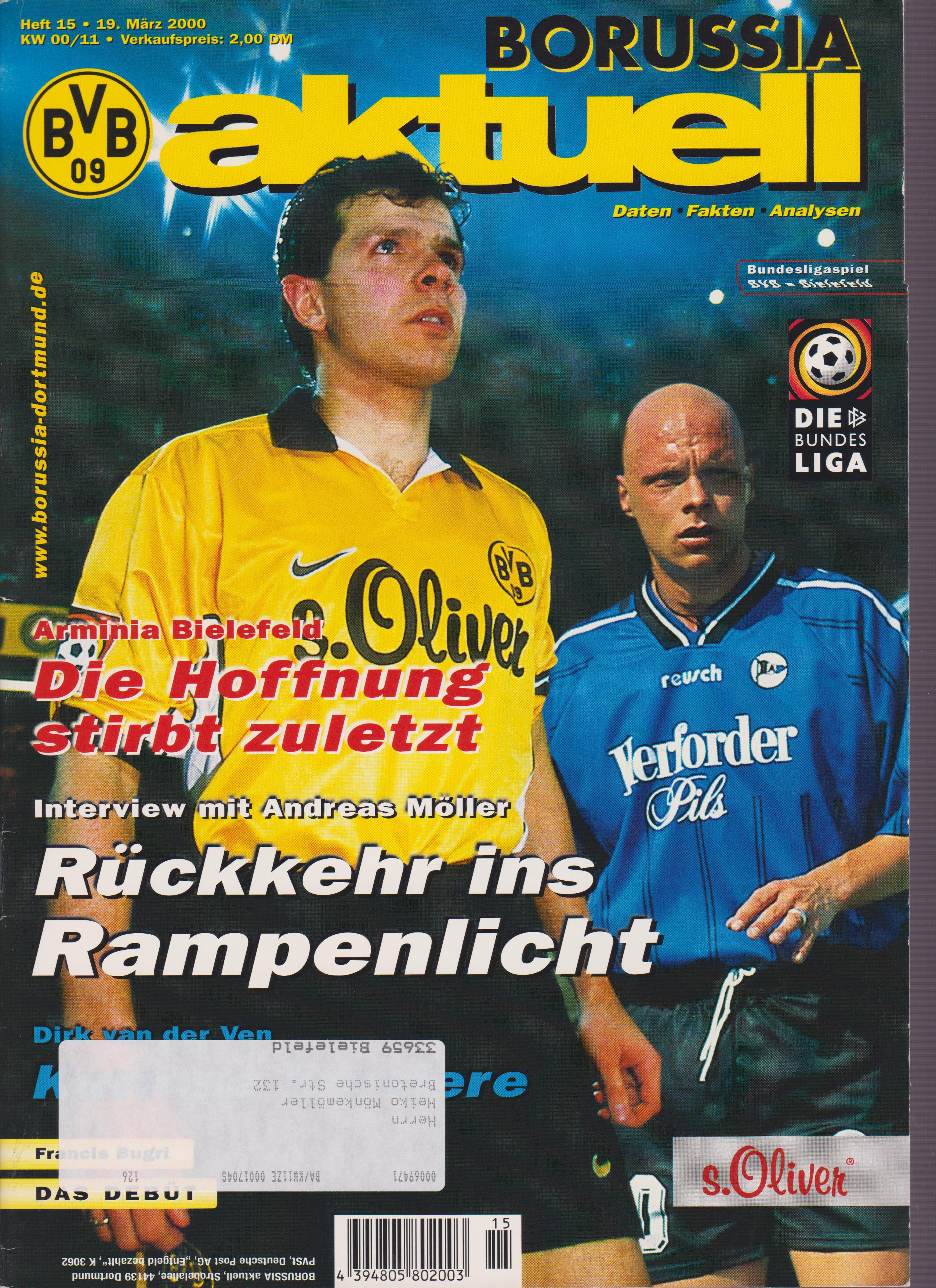﻿Borussia فعلی 19 Maerz 2000