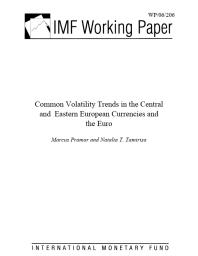 ﻿روند نوسانات رایج در ارزهای اروپای مرکزی و شرقی و یورو