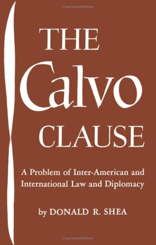 ﻿بند کالوو: مشکل حقوق و دیپلماسی بین آمریکایی و بین المللی