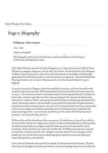 ﻿درمان زمین توسط دکتر اولریک ویلیامز: چگونه از طریق رژیم غذایی و عادات زندگی به سلامت کامل برسید