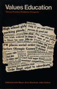 ﻿آموزش ارزش ها: تئوری، عمل، مشکلات، چشم اندازها