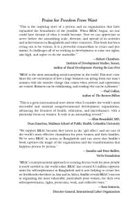 ﻿آزادی از خواسته: داستان موفقیت چشمگیر BRAC، سازمان جهانی مردمی که در مبارزه با فقر پیروز می شود