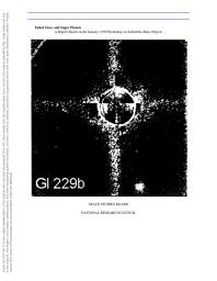 ﻿ستاره ها و ابر سیارات شکست خورده: گزارشی بر اساس کارگاه آموزشی ژانویه 1998 درباره اجرام جرم زیر ستاره ای
