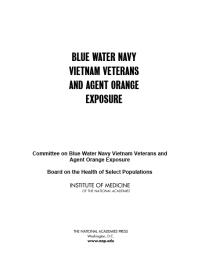 ﻿کهنه سربازان ویتنام نیروی دریایی آبی و عامل نارنجی