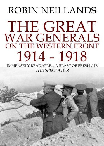 ﻿ژنرال های جنگ بزرگ در جبهه غرب، 1914-1918
