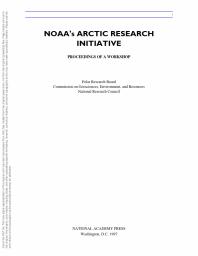 ﻿ابتکار تحقیقات قطب شمال NOAA: مجموعه مقالات یک کارگاه