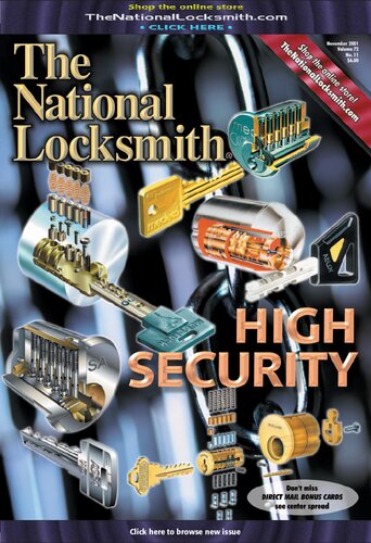 ﻿قفل ساز ملی: جلد 72، شماره 11