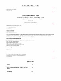 ﻿مدرسه ای که از مردن خودداری کرد: تداوم و تغییر در دبیرستان توماس جفرسون