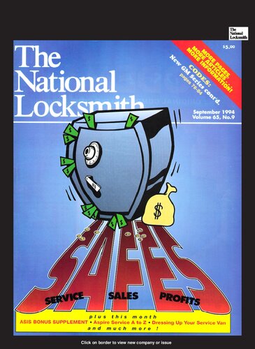 The National Locksmith: Volume 65, Number 9