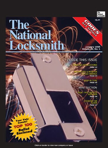 ﻿قفل ساز ملی: جلد 66، شماره 1