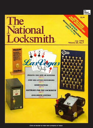 ﻿قفل ساز ملی: جلد 65 ، شماره 7