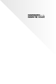 ﻿رویارویی در ایالت شو من: مبارزه بر سر قوانین پنهان کردن و حمل اسلحه در میسوری