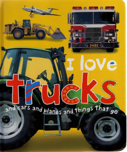 ﻿کتاب برچسب I Love Trucks