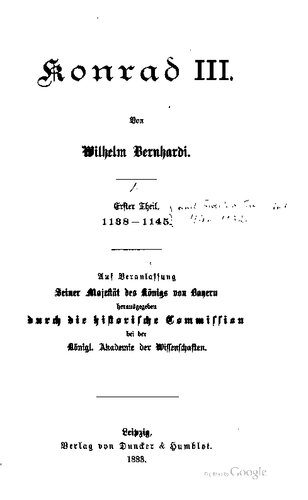 ﻿کنراد سوم / 1138 - 1145