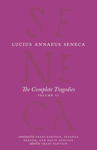 ﻿تراژدی های کامل، جلد 2: ادیپ، هرکول دیوانه، هرکول در اوئتا، تیستس، آگاممنون