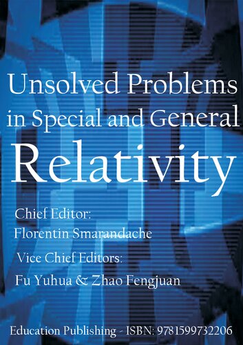 ﻿مسائل حل نشده در نسبیت خاص و عام