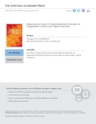 ﻿اندازه گیری تأثیر آموزش بین حرفه ای بر عملکرد مشارکتی و نتایج بیمار