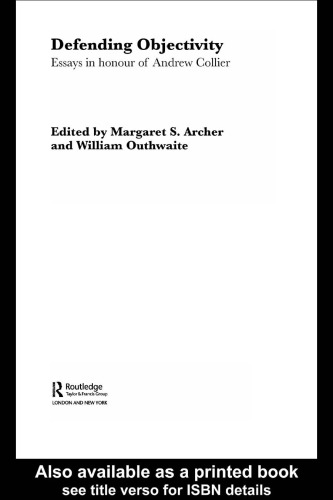 دفاع از اهمیت: مقالات در افتخار اندرو کولیر