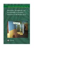 ﻿حکمرانی، مدیریت و پاسخگویی در آموزش متوسطه در جنوب صحرای آفریقا