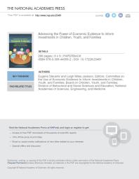 ﻿ارتقای قدرت شواهد اقتصادی برای اطلاع رسانی سرمایه گذاری در کودکان، جوانان و خانواده ها